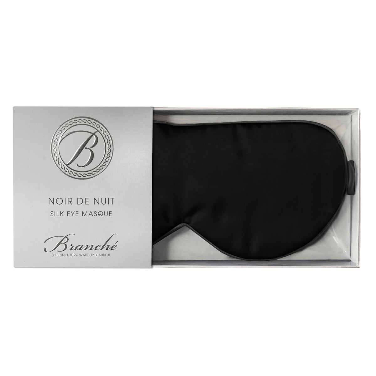 Belle De Nuit Eye Mask, Silver